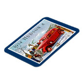 ヴィンテージハドソン自動車広告 マグネット (左側)