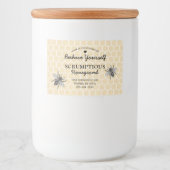 ヴィンテージハニカムハチミツ フードラベル (正面)