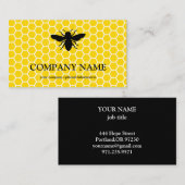 ヴィンテージハニカムビーキーパーハニーアパイリスト 名刺 (正面/裏面)