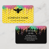 ヴィンテージハニカムビーキーパーハニーアプライストリー 名刺 (正面/裏面)