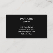 ヴィンテージハニカムビーキーパー蜂蜜アパリストバス 名刺 (裏面)