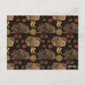 ヴィンテージハニカムビーブラック誕生発表 ポストカード (裏面)