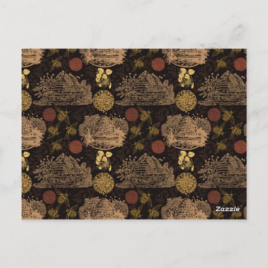 ヴィンテージハニカムビーブラック誕生発表 ポストカード (裏面)