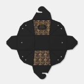 ヴィンテージハニカムビー黒ベビーシャワー フェイバーボックス (折り畳みなし)