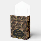 ヴィンテージハニカムビー黒ベビーシャワー フェイバーボックス (オープン)