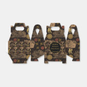 ヴィンテージハニカムビー黒ベビーシャワー フェイバーボックス (折り畳みなし)