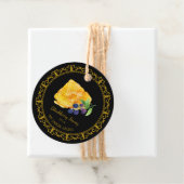 ヴィンテージハニカムブラックベリーハニーつるラベル フェイバータグ (インサイチュ)