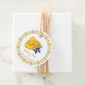 ヴィンテージハニカムブルーベリー注入ハチミツつるラベル フェイバータグ (インサイチュ)