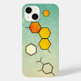 ヴィンテージハニカム分子iPhone 14ケース Case-Mate iPhone 14ケース