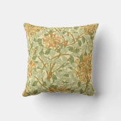 ヴィンテージハニーサックル花 クッション (裏面)