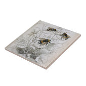 ヴィンテージハニービーイラストレーション | タイル (側面)