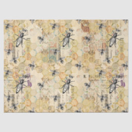 ヴィンテージハニービーシリーズデザイン12ティッシュペーパー 薄葉紙