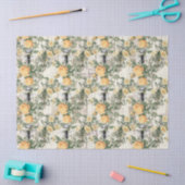 ヴィンテージハニービーシリーズデザイン13ティッシュペーパー 薄葉紙 (クラフト)