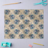 ヴィンテージハニービーシリーズデザイン16ティッシュペーパー 薄葉紙 (クラフト)