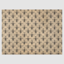 ヴィンテージハニービーシリーズデザイン4ティッシュペーパー 薄葉紙