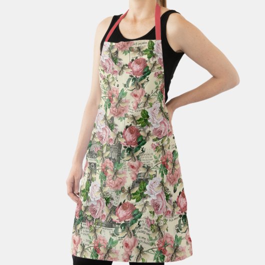 ヴィンテージハニービーシリーズデザイン7 エプロン (インサイチュ)