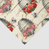 ヴィンテージハニービーシリーズデザイン8ティッシュペーパー 薄葉紙 (詳細)