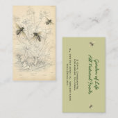 ヴィンテージハニービースケッチカスタム 名刺 (正面/裏面)