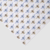 ヴィンテージハニービーブルー&金ゴールド 薄葉紙 (詳細)