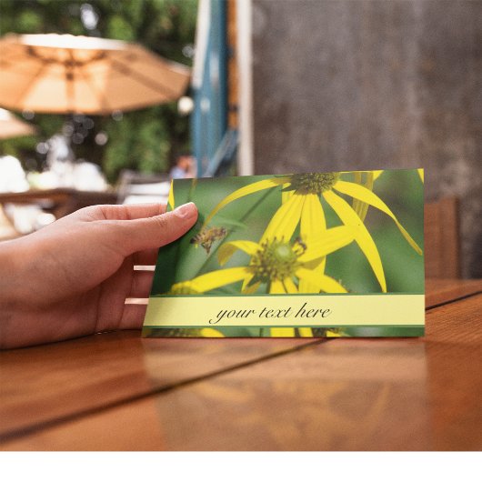 ヴィンテージハニービー ボタニカル サンクスノート ポストカード