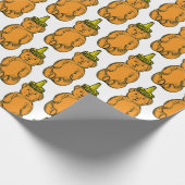 ヴィンテージハニーベアボトル ラッピングペーパー (角)