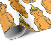 ヴィンテージハニーベアボトル ラッピングペーパー (ロールコーナー)