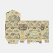 ヴィンテージハニー(昆虫)マルハナバチセージ赤ちゃんシャワー フェイバーボックス (折り畳みなし)