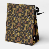 ヴィンテージハニー(昆虫)マルハナバチブラックベビーシャワー フェイバーボックス (裏面サイド)