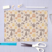 ヴィンテージハニー(昆虫)マルハナバチベビーシャワー 薄葉紙 (クラフト)