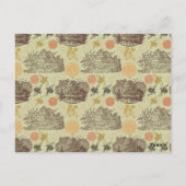 ヴィンテージハニー（昆虫）マルハナバチ誕生のお知らせ ポストカード (裏面)