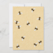 ヴィンテージハネビーリハーサルディナー 招待状 (裏面)