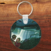 ヴィンテージハネムーンラブナイアガラ滝 キーホルダー (裏面)