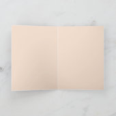 ヴィンテージハバナグリーティングカード 招待状 (内部)