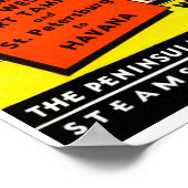 ヴィンテージハバナ・キューバ旅行ポスター ポスター (角)