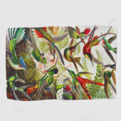 ヴィンテージハミングバーズバイエルンストヘイケル ゴルフタオル (横)