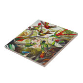 ヴィンテージハミングバーズバイエルンストヘイケル タイル (側面)