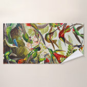 ヴィンテージハミングバーズバイエルンストヘイケル バスタオル (バスタオル)