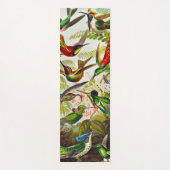 ヴィンテージハミングバーズバイエルンストヘイケル ヨガマット (正面)