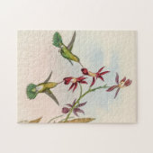 ヴィンテージハミングバーズバイジョングールド ジグソーパズル (横)