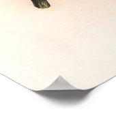 ヴィンテージハミングバーズバイジョングールド ポスター (角)