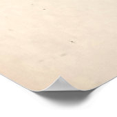 ヴィンテージハミングバーズバイジョングールド ポスター (角)