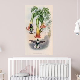 ヴィンテージハミングバーズバイジョングールド ポスター