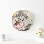 ヴィンテージハミングバーズバイジョングールド ラージ壁時計 (ホーム)