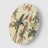 ヴィンテージハミングバーズバイジョングールド ラージ壁時計 (傾斜)