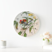 ヴィンテージハミングバーズバイジョングールド ラージ壁時計 (ホーム)