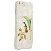 ヴィンテージハミングバードと蘭 Case-Mate iPhoneケース (裏面/右)