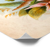 ヴィンテージハミングバードアートNo. 13 ポスター (角)