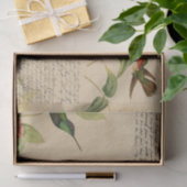 ヴィンテージハミングバードエフェメラ 薄葉紙 (ギフト)