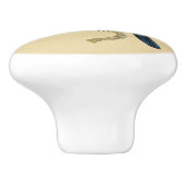 ヴィンテージハミングバードドロワノブ セラミックノブ (側面)