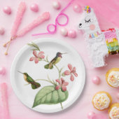 ヴィンテージハミングバードパーティー ペーパープレート (パーティー)